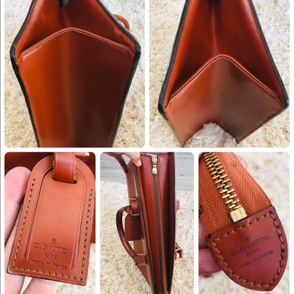 🌸Auth Louis Vuitton EPI Briefcase+matching Clutch - Picture 3 of 8